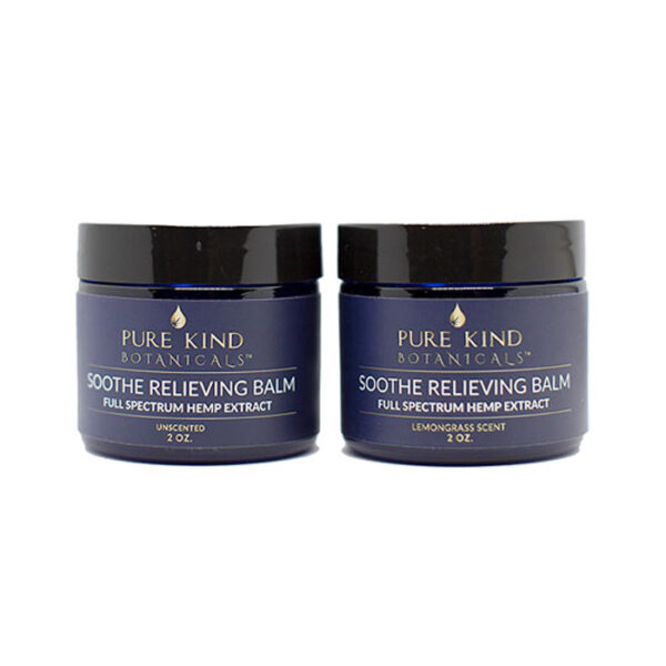 Pure Kind Botanicals CBD Infused – Pure Kind Soothe Relieving Balm 2oz