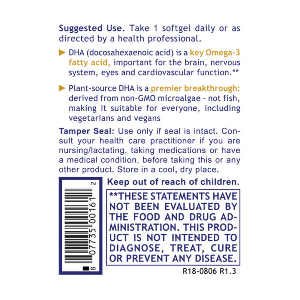 Premier-DHA-60softgels-Usage