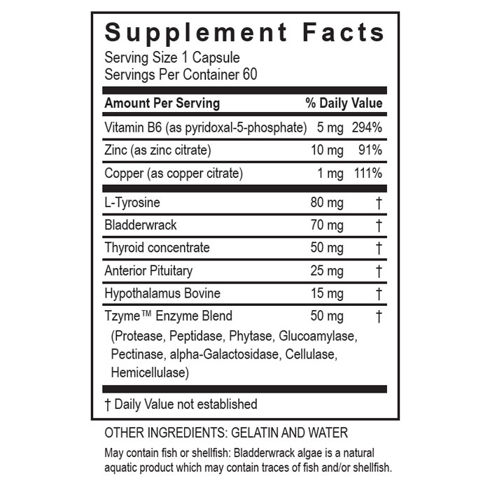 TransFormation Thyroid Complex Facts