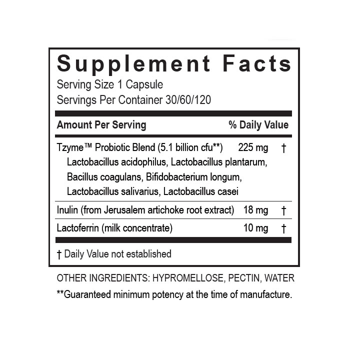 TransFormation Probiotic Facts