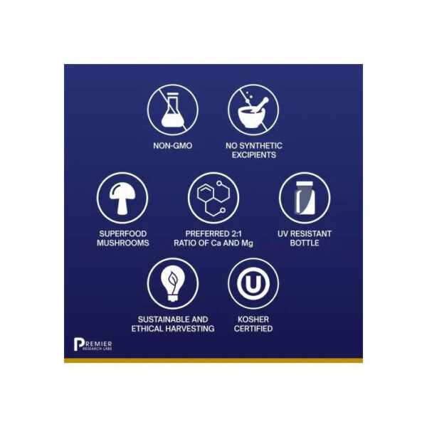 Premier Calcium Magnesium features chart